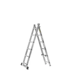 Échafaudage en aluminium à échelle HOME 2x6 / plateforme 34x114 cm
