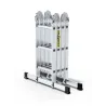 Échelle en aluminium PRO 4x3 échelons 150 kg universelle avec plateforme