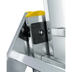 Échelle PRO en aluminium, 3 éléments, 3x13 échelons, capacité de charge 150 kg Échelle PRO en aluminium, 3 éléments, 3x13 échelons, capacité de charge 150 kg