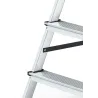 Escabeau HOME en aluminium double face 4 marches 125 kg