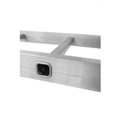 Échelle articulée universelle en aluminium multifonctionnelle 4x3 + PLATE-FORME