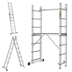 Échafaudage en aluminium à échelle HOME 2x7