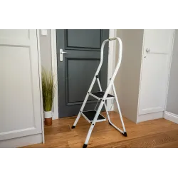 Échelle HOME en acier, 2 marches, capacité de 150 kg