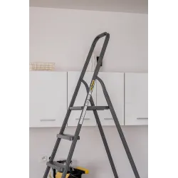 Escabeau HOME en acier, 8 marches, capacité de charge 125 kg