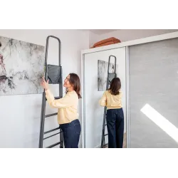 Escabeau HOME en acier, 7 marches, capacité de charge 125 kg Escabeau HOME en acier, 7 marches, capacité de charge 125 kg