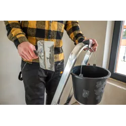 Crochet en plastique pour seau pour échelle domestique