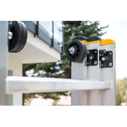 Roues pour échelles industrielles