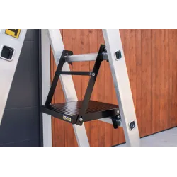 ÉCHELLE EN ACIER/PLATEFORME UNIVERSELLE - POUR ÉCHELLES INDUSTRIELLES