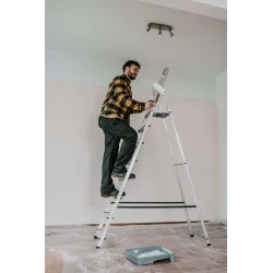 Échelle HOME en aluminium à 8 marches, 125 kg