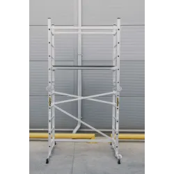 Échafaudage roulant en aluminium à échelles IKAR Échafaudage roulant en aluminium à échelles IKAR