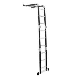 Échelle universelle multifonctionnelle articulée pliable 4x3 échelons Échelle universelle multifonctionnelle articulée pliable 4x3 échelons
