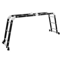 Échelle universelle multifonctionnelle articulée pliable 4x3 échelons Échelle universelle multifonctionnelle articulée pliable 4x3 échelons