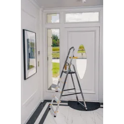 Échelle HOME en aluminium à 5 marches, 125 kg