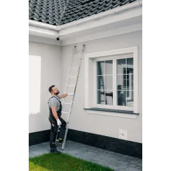 Échelle PRO en aluminium, 11 échelons, capacité de charge 150 kg