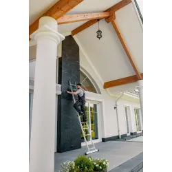 Échelle PRO en aluminium, 13 échelons, capacité de charge 150 kg