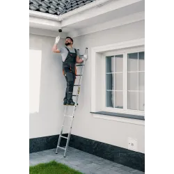 Échelle PRO en aluminium, 10 échelons, capacité de charge 150 kg