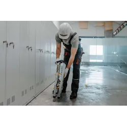 Escabeau PRO en aluminium double face 3 marches 150 kg