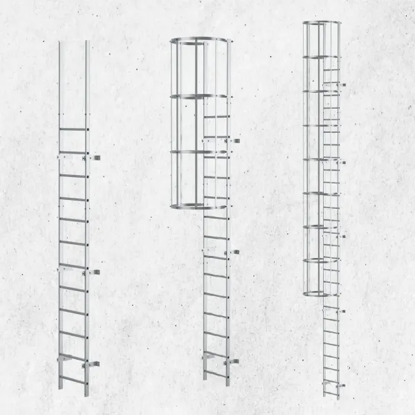 Échelles de secours en aluminium